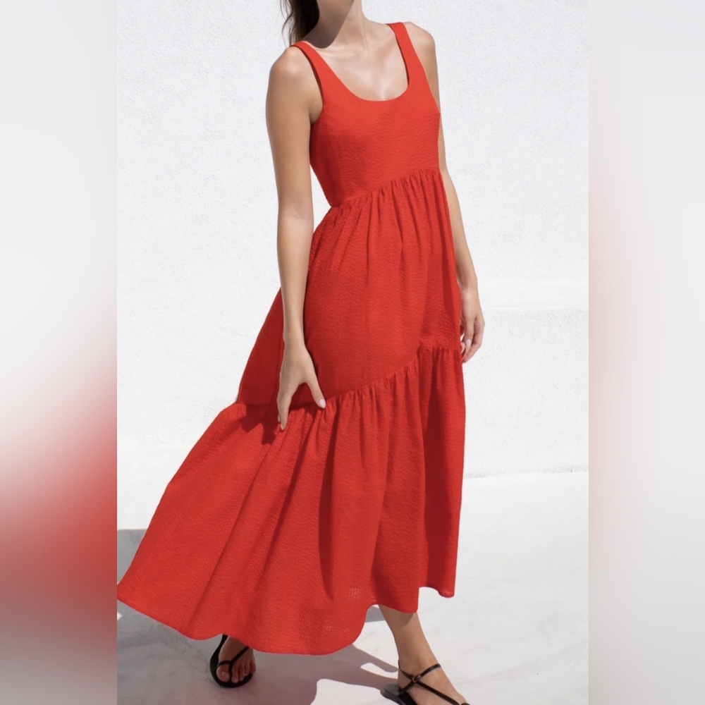 AYR The Magic Hour - Red Maxi Dress